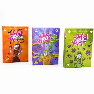 Virus 1 2 3 Board Game: The Ultimate Contagiously Fun Game for Family Parties in Spanish & English